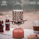 NNETM Compact Stainless Steel Heating Stove - Mini Heater Stove