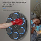 NNETM Smart Music Boxing Wall Trainer with Gloves