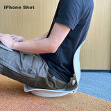 NNETM Lumbar Support Cushion Folding Rotatable Back Pillow