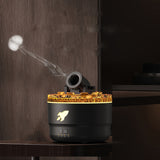 NNETM USB Water Spray Ring Humidifier with Nightlight