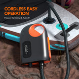 NNETM High Pressure Electric SUP Air Pump Auto-Off