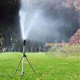 NNETM 360 Rotary Irrigation Sprinkler Set with Tripod Telescopic Support
