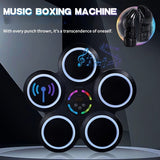 NNETM Smart Music Boxing Machine Wall-Mount with Gloves