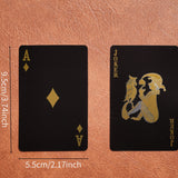 Luxury Heart-Design Playing Cards with Golden Foil Stamping – Adult Card Game