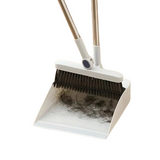 NNETM Clean like a pro with our premium Upright Dustpan and Broom Set