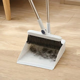 NNETM Clean like a pro with our premium Upright Dustpan and Broom Set