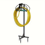 NNETM Freestanding Garden Hose Holder Rack