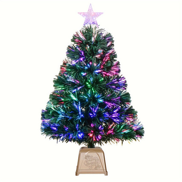 NNETM Mini Fiber Optic Christmas Tree