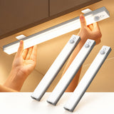 3pcs Rechargeable Motion Sensor Cabinet Lights USB-C