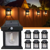 NNETM Solar Wall Lanterns Outdoor with 3 Modes