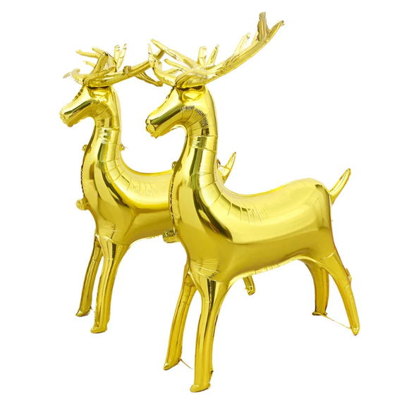 NNEOBA Christmas Elk Foil Balloons Party Decor (2pcs)