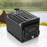 NNETM Portable Black Outdoor Stove with Fireplace