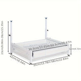 NNETMWF Extendable Pull-Out Dish Rack