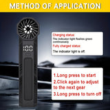 NNETM High-Speed Turbo Fan Portable Car Blower