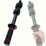 NNETM Adjustable Dumbbell Handles for Arm & Forearm Strength Training(Black)