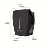 NNETM Bike Rear Seat Bag Cycling Travel Storage