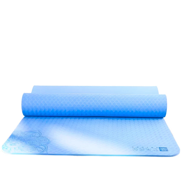 NNEOBA Anti-Slip TPE Yoga Mat with Sling and Carry Strap