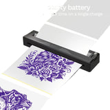 NNETM Wireless Bluetooth Tattoo Stencil Printer – Portable Thermal Transfer Machine