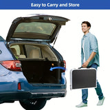 NNETM Folding Camping Table Adjustable Height