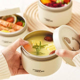NNETM Lunch Box Set with Insulated Stainless Steel (3-Layer)