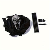 NNETM Halloween Scarecrow with Ghost Robe