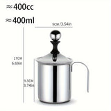 NNETM Manual Milk Stainless Steel Handheld Whisk