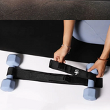 NNEOBA Hip Thrust Belt with Pad - Enhance Booty Workouts with Dumbbells