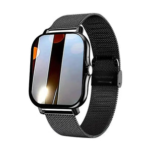 NNEOBA Smart Watch Android Bluetooth Call Fitness Tracker (Black)