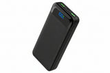 NNETM 30000mAh Fast Charging Power Bank – 22.5W Dual USB & Type-C Portable Charger with Cable