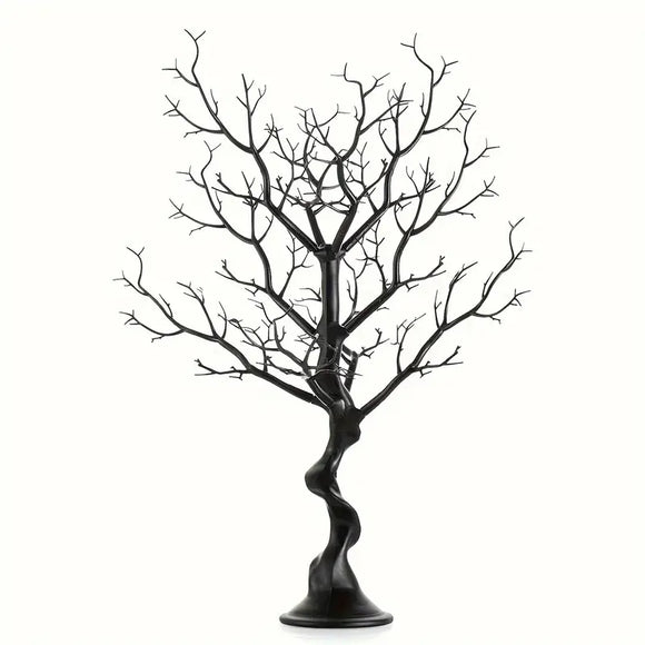 NNETM 30-Inch Plastic Manzanita Tree Centerpiece – Black Bare Tree