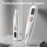 NNETM Pet Grooming Clippers with LED Light Support