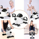 NNETM Undertable Mini Bicycle Pedal Exercise Machine for Home Fitness