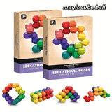 20pcs Magnetic Puzzle Ball Set – Plastic 3D DIY