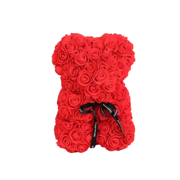 NNEOBA Rose Bear Artificial Foam Flowers for Gifts