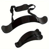 NNETM Arm Blaster for Biceps & Triceps - 24" Curl Support Board with Adjustable Belt(Black)