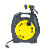 NNETM Garden Hose Reel Trolley with Hose
