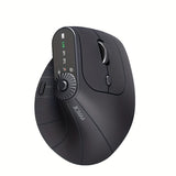 NNETM Vertical Ergonomic Wireless Mouse LED Screen