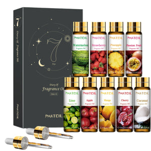 NNETM 9pcs Fragrance Oil Set for Diffusers & Soap Making