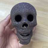 NNETM 6pcs Ceramic Human Skull Fire Logs -  Fire Pits & Fireplaces