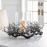 NNETM Halloween Wreath with Pre-Lit Black Art Deco