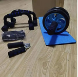 NNEOBA Multi-functional Equipment 4-Piece Fitness Wheel Set