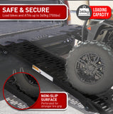 NNEDPE Aluminium ATV Loading Ramp Foldable - Black