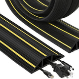 NNETM Heavy-Duty Garage Door Cable Protector Ramp