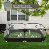 NNETM Large Foldable Chicken Pet Cage Tent with Mesh