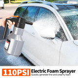 NNETM Electric Foam Sprayer 2L High-Pressure Cleaning Gun