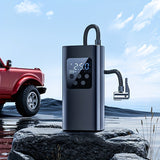 NNETM Portable Digital Air Compressor – Wireless Tire Inflator with LED Light