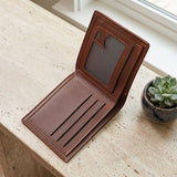 Men's "Best Dad" Printed Multi-Card Wallet