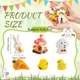 NNETM Mini Easter Bunnies, Ducks, and Carrot Ornaments (20pcs)