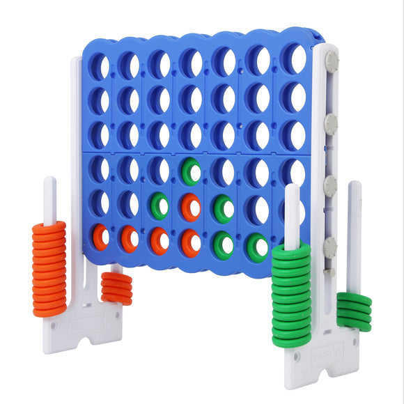 NNETM Height Adjustable Giant 4-in-A-Row Game Set