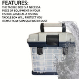 NNETM 4-Tier Portable Fishing Tackle Storage Box